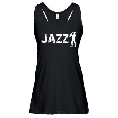 Jazz Musican Logo Ladies Essential Flowy Tank