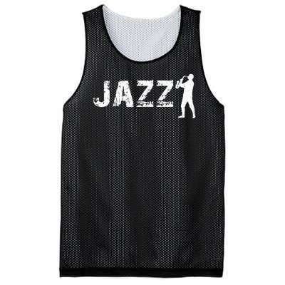 Jazz Musican Logo Mesh Reversible Basketball Jersey Tank