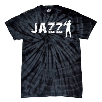 Jazz Musican Logo Tie-Dye T-Shirt