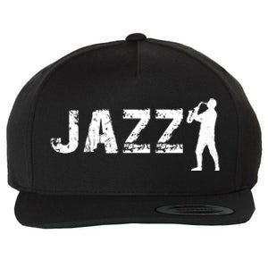 Jazz Musican Logo Wool Snapback Cap