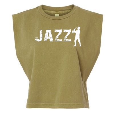 Jazz Musican Logo Garment-Dyed Women's Muscle Tee