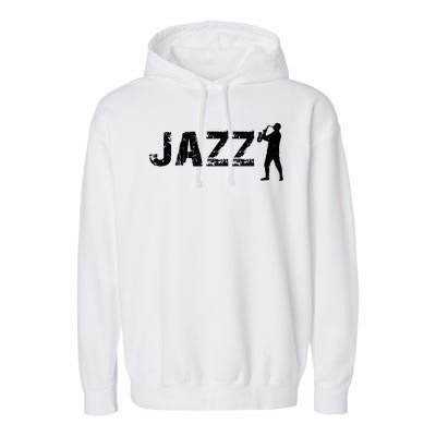 Jazz Musican Logo Garment-Dyed Fleece Hoodie