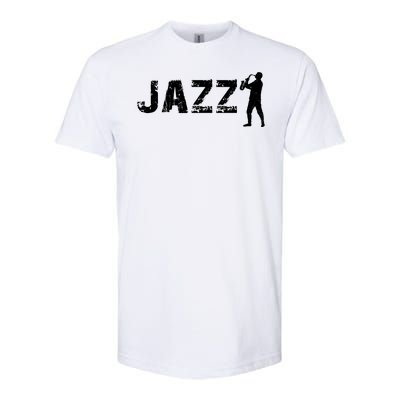 Jazz Musican Logo Softstyle CVC T-Shirt