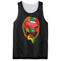 Juneteenth  Melanin Lips 19th Black History pride Mesh Reversible Basketball Jersey Tank