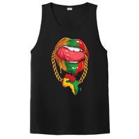 Juneteenth  Melanin Lips 19th Black History pride PosiCharge Competitor Tank