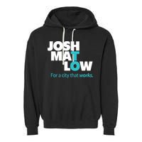 Josh Mat Low For A City That Works Garment-Dyed Fleece Hoodie