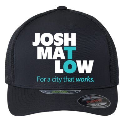 Josh Mat Low For A City That Works Flexfit Unipanel Trucker Cap