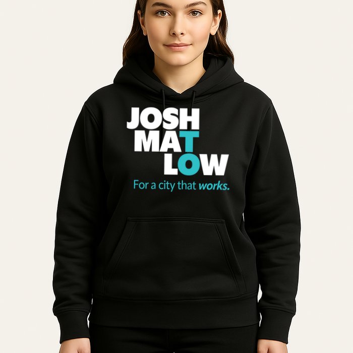 Josh Mat Low For A City That Works Hoodie