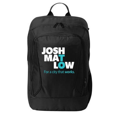 Josh Mat Low For A City That Works City Backpack