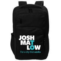Josh Mat Low For A City That Works Impact Tech Backpack