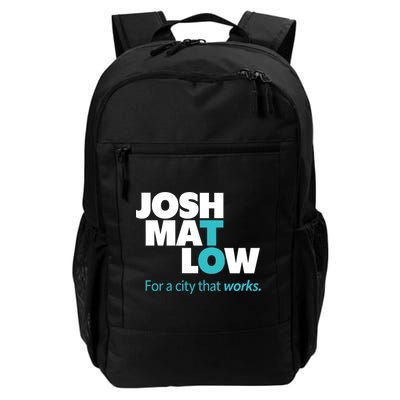 Josh Mat Low For A City That Works Backpack