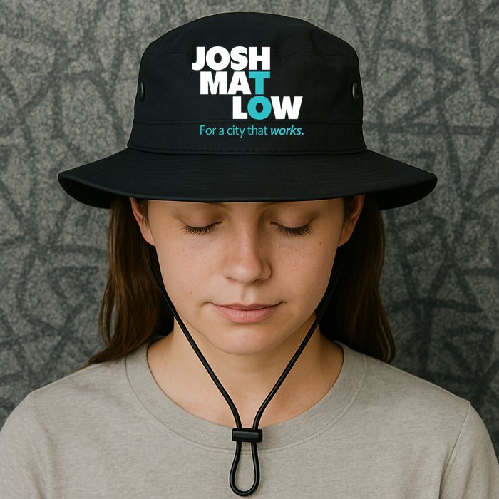 Josh Mat Low For A City That Works Bucket Hat