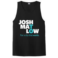 Josh Mat Low For A City That Works PosiCharge Competitor Tank