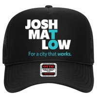 Josh Mat Low For A City That Works Trucker Hat