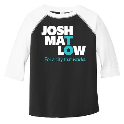 Josh Mat Low For A City That Works Toddler Fine Jersey T-Shirt