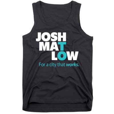 Josh Mat Low For A City That Works Tank Top