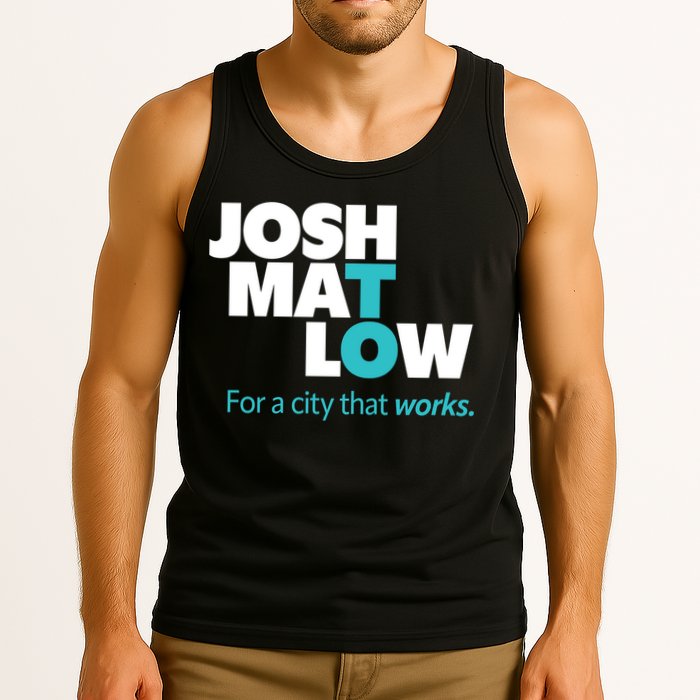Josh Mat Low For A City That Works Tank Top