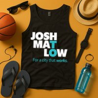 Josh Mat Low For A City That Works Tank Top