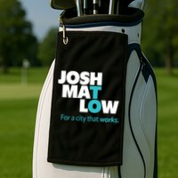 Josh Mat Low For A City That Works Golf Towel