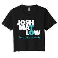 Josh Mat Low For A City That Works Crop Top