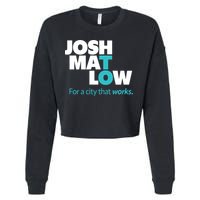 Josh Mat Low For A City That Works Cropped Pullover Crew