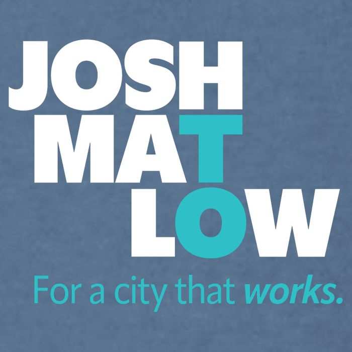 Josh Mat Low For A City That Works Garment-Dyed Sweatshirt