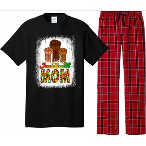 Juneteenth Mom Mother's Day Celebrating 1865 Black History Gift Pajama Set