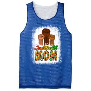 Juneteenth Mom Mother's Day Celebrating 1865 Black History Gift Mesh Reversible Basketball Jersey Tank