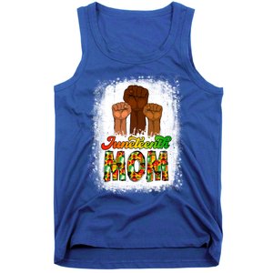 Juneteenth Mom Mother's Day Celebrating 1865 Black History Gift Tank Top