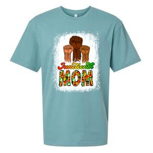 Juneteenth Mom Mother's Day Celebrating 1865 Black History Gift Sueded Cloud Jersey T-Shirt