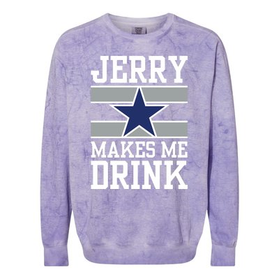 Jerry Makes Me Drink Colorblast Crewneck Sweatshirt