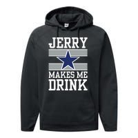 Jerry Makes Me Drink Performance Fleece Hoodie