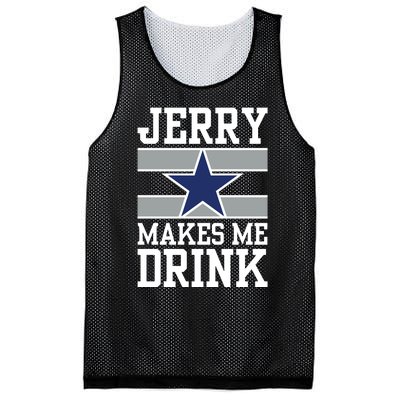 Jerry Makes Me Drink Mesh Reversible Basketball Jersey Tank