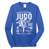 Judo Mma Martial Arts Strength Courage Honor Faith Power Funny Gift Long Sleeve Shirt