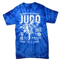 Judo Mma Martial Arts Strength Courage Honor Faith Power Funny Gift Tie-Dye T-Shirt