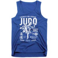 Judo Mma Martial Arts Strength Courage Honor Faith Power Funny Gift Tank Top