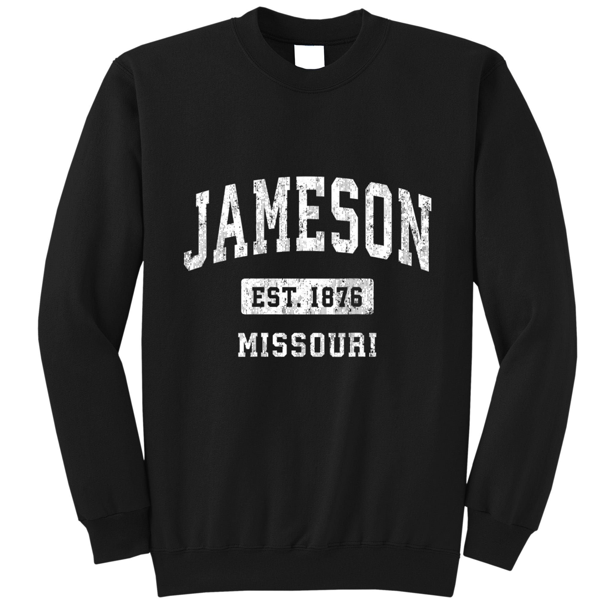 Jameson Missouri Mo Vintage Established Athletic Sports Design Tall Sweatshirt