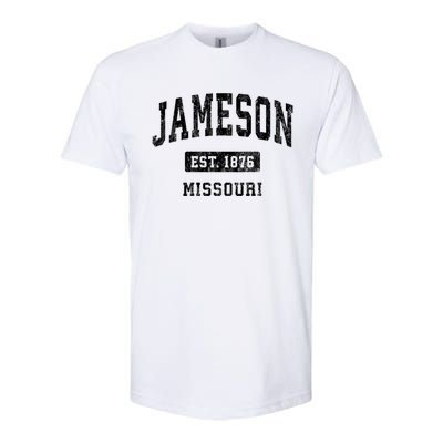 Jameson Missouri Mo Vintage Established Athletic Sports Design Softstyle® CVC T-Shirt