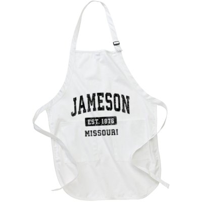 Jameson Missouri Mo Vintage Established Athletic Sports Design Apron