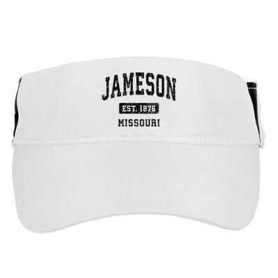 Jameson Missouri Mo Vintage Established Athletic Sports Design Adult Drive Performance Visor
