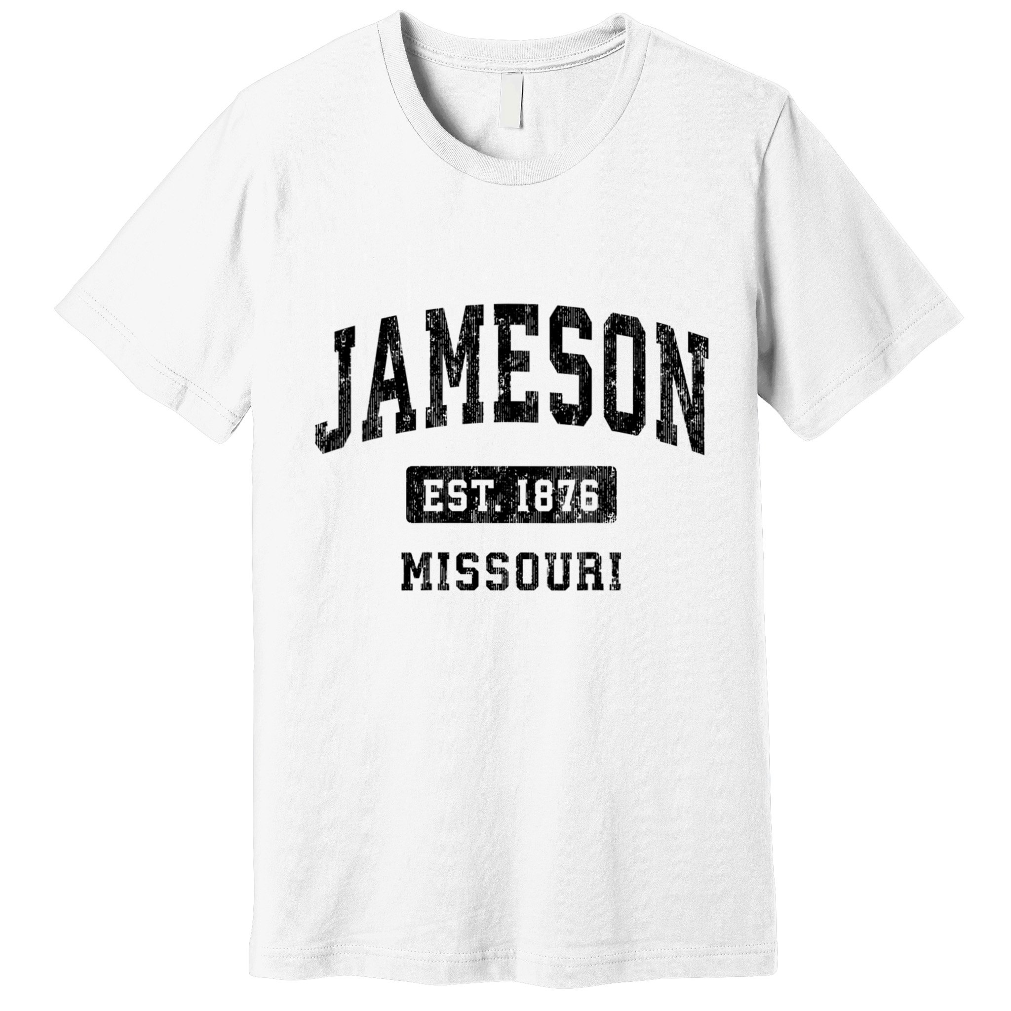 Jameson Missouri Mo Vintage Established Athletic Sports Design Premium T-Shirt