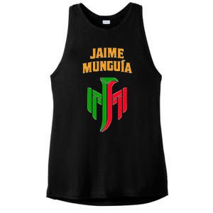 Jaime Munguia Mexican Mexico Lover Ladies PosiCharge Tri-Blend Wicking Tank