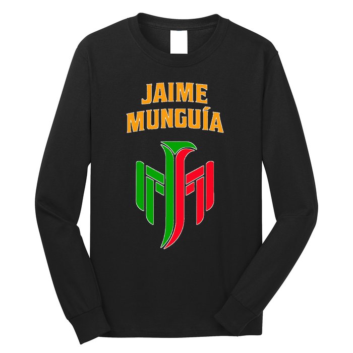 Jaime Munguia Mexican Mexico Lover Long Sleeve Shirt