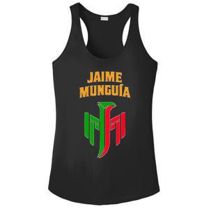 Jaime Munguia Mexican Mexico Lover Ladies PosiCharge Competitor Racerback Tank