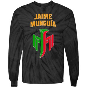 Jaime Munguia Mexican Mexico Lover Tie-Dye Long Sleeve Shirt