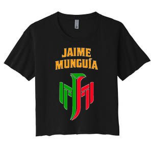 Jaime Munguia Mexican Mexico Lover Women's Crop Top Tee