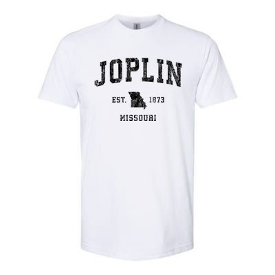 Joplin Missouri Mo Vintage Established Athletic Sports Design Softstyle CVC T-Shirt