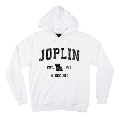 Joplin Missouri Mo Vintage Established Athletic Sports Design Hoodie