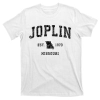 Joplin Missouri Mo Vintage Established Athletic Sports Design T-Shirt