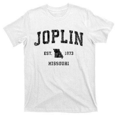 Joplin Missouri Mo Vintage Established Athletic Sports Design T-Shirt